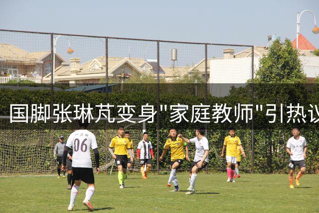 国脚张琳芃变身"家庭教师"引热议 网友调侃：里皮当年不容易